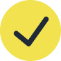 Yellow Tick for decoration